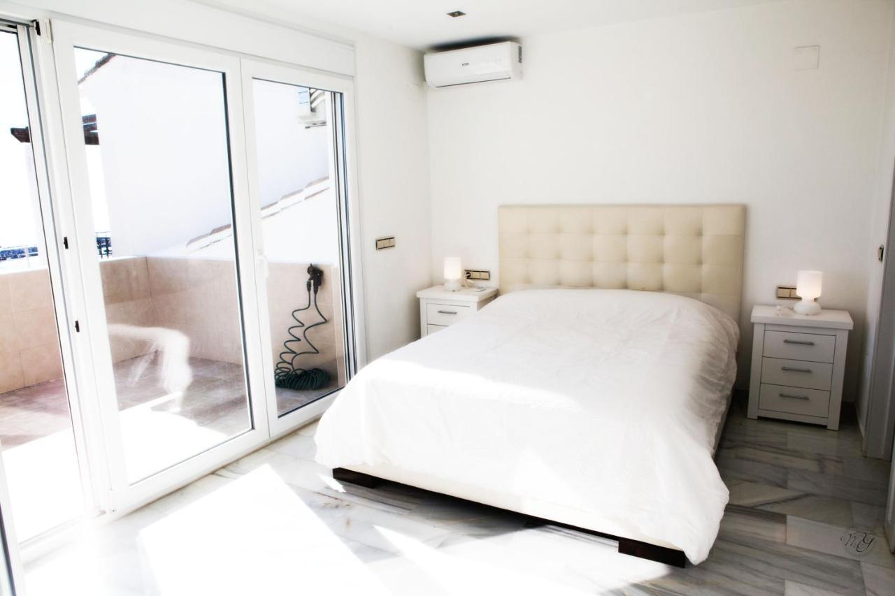 شقة Luxury Puerto Banus Penthouse With Parking & Wi-Fi ماربيا المظهر الخارجي الصورة