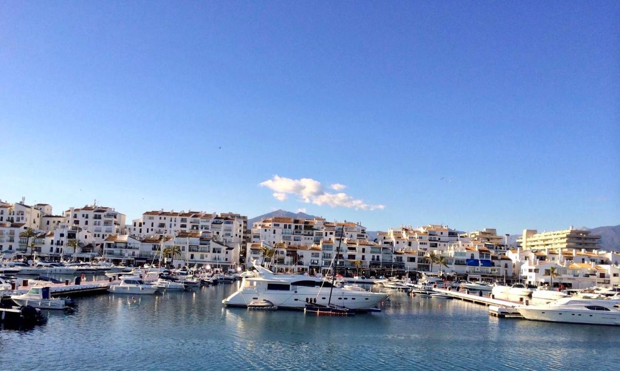 شقة Luxury Puerto Banus Penthouse With Parking & Wi-Fi ماربيا المظهر الخارجي الصورة