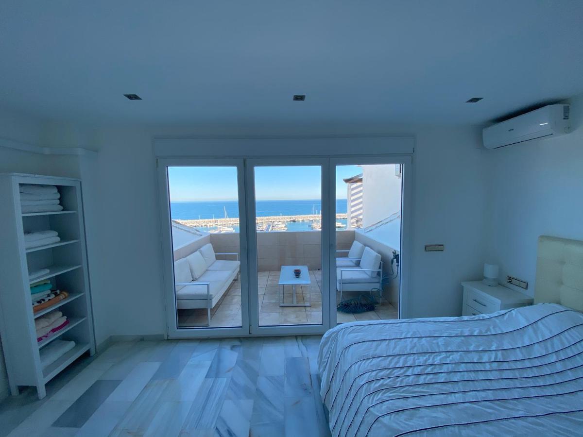 شقة Luxury Puerto Banus Penthouse With Parking & Wi-Fi ماربيا المظهر الخارجي الصورة