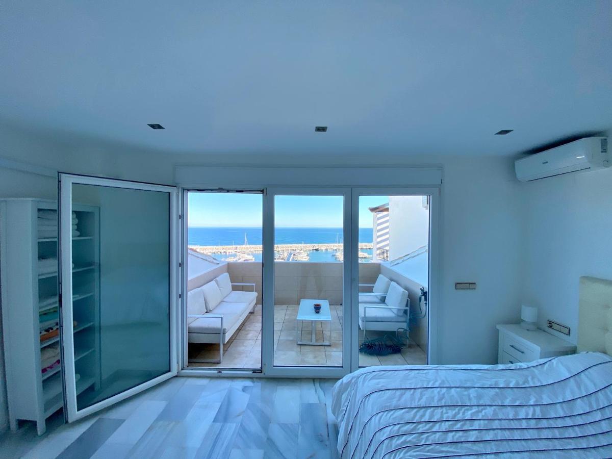 شقة Luxury Puerto Banus Penthouse With Parking & Wi-Fi ماربيا المظهر الخارجي الصورة