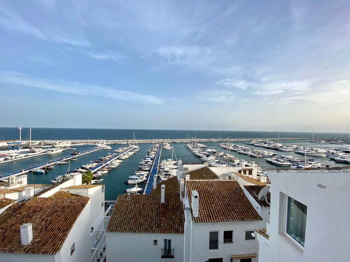 شقة Luxury Puerto Banus Penthouse With Parking & Wi-Fi ماربيا المظهر الخارجي الصورة