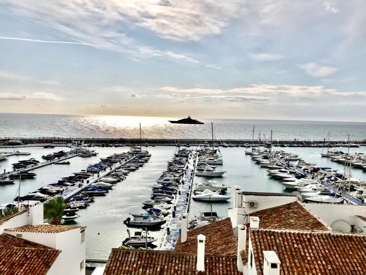 شقة Luxury Puerto Banus Penthouse With Parking & Wi-Fi ماربيا المظهر الخارجي الصورة