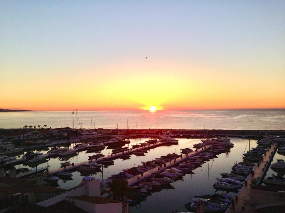 شقة Luxury Puerto Banus Penthouse With Parking & Wi-Fi ماربيا المظهر الخارجي الصورة